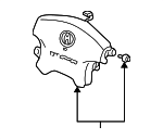 6770SY8A90ZD - : Driver Air Bag for Acura Image