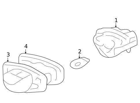 License Lamps for 2012 Honda Fit #0