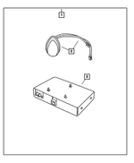 5064020AH - Mopar Accessories - Component Parts: Satellite Receiver for Mopar Image