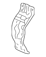 15129421 - Body: Center Bracket for Buick: Rainier | Chevrolet: Trailblazer, Trailblazer EXT | GMC: Envoy, Envoy XL, Envoy XUV | Oldsmobile: Bravada Image