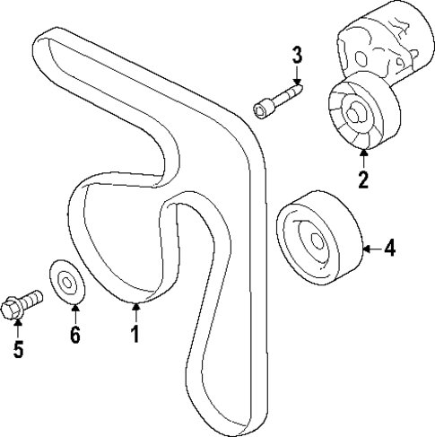 Belts & Pulleys for 2025 Subaru Forester #0