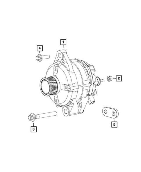 Generators / Alternators for 2015 Jeep Cherokee #1