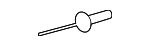 N10408001 - Body: Retainer Plate Rivet for Audi Image