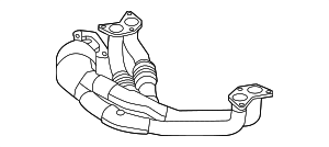SU00310579 - Exhaust: Catalytic Converter With Integrated Exhaust Manifold for Toyota: GR86 Image