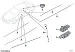 63319241224 - : F-Optics Cable, Door Panel, Right Rear for BMW Image