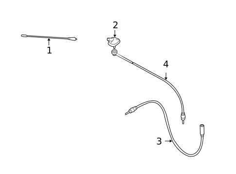 Antenna & Radio for 2009 Suzuki SX4 #0