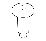 N10515002 - Body: Overhead Lamp Screw for Volkswagen: Tiguan Image