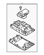 5GM947105AQAW - Body: Overhead Lamp for Volkswagen: Tiguan Image