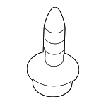 LR028396 - Body: Center Shield Bolt for Land Rover: Discovery Sport, LR2, Range Rover, Range Rover Evoque, Range Rover Sport, Range Rover Velar Image