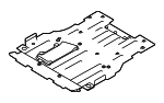 LR135638 - Body: Center Shield for Land Rover: Discovery Sport, Range Rover Evoque Image