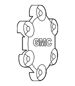 9595550 - Suspension: Hub Cap for GMC: Canyon Image