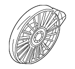 52030033AE - Cooling System: Elec Cooling Fan for Dodge: Dakota, Durango Image