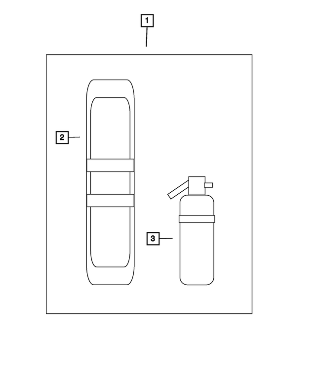 55352852AA - Wheels: Tool Set for Mopar Image image