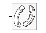 MN161157 - Brakes: Brake Shoes for Mitsubishi: Lancer, Outlander Image