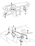 8463032090 - : 1990-1991 Lexus ES250 - Engagement Switch for Lexus: ES250 Image