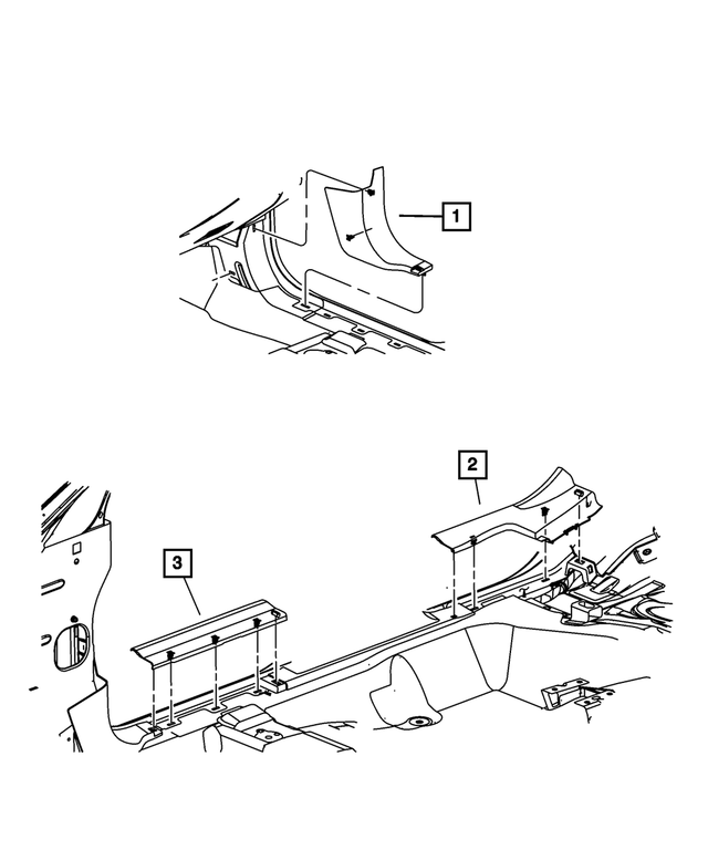 XQ85BD1AE - : Scuff Plate, Left for Mopar Image