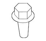 9046712080 - : Door Window Switch Bezel Clip for Scion: tC, xA, xB | Toyota: 4Runner, C-HR, Camry, Corolla, FJ Cruiser, GR Corolla, Highlander, Prius, Prius C, Prius Plug-In, Prius V, RAV4, Sequoia, Sienna, Tacoma, Tundra, Venza, Yaris Image