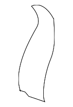 XR856528LEG - Body: Seat Back Cover for Jaguar Image