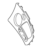 51438233335 - Body: Center Panel for BMW: 323Ci, 325Ci, 330Ci, M3 Image