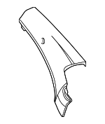 51438240785 - Body: Upper Quarter Trim for BMW: 323Ci, 325Ci, 330Ci, M3 Image