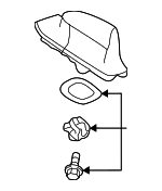 867600A020 - Electrical: Antenna for Toyota Image