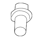 91549P1E003 - Engine: Air Inlet Shield Clip for Honda: Accord, Civic, Fit, Odyssey Image