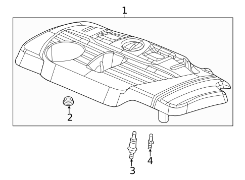 Engine Appearance Cover for 2025 Acura TLX #0