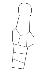 90051RL0G01 - Engine: Engine Cover Bolt for Acura Image