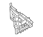 41009852080 - Body: Hinge Pillar Reinforcement for BMW: 430i, 430i xDrive, M4, M440i, M440i xDrive Image