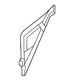 41009852097 - Body: Hinge Pillar Reinforcement for BMW: 430i, 430i xDrive, M4, M440i, M440i xDrive Image