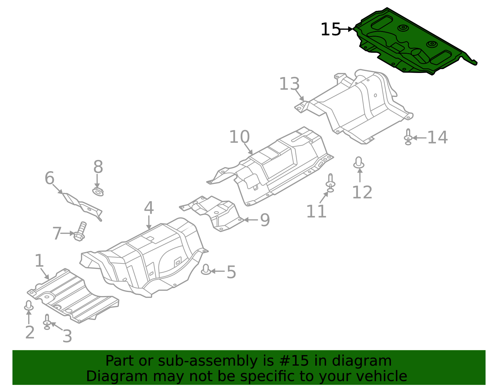 2020-2025 Ford Heat Shield lx6z5811434a | TascaParts.com
