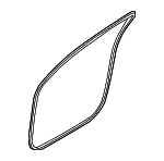 82110T6000 - Body: Weather-strip On Body for Hyundai Image