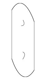 2206280011 - Body: Lower Crossmember Plate for Mercedes-Benz Image