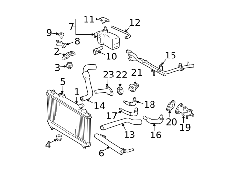 Gaskets & Sealing Systems for 2000 Toyota Solara #0