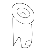 7L6919242 - Body: Security Lamp Sleeve for Volkswagen: Touareg Image