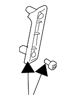 7L6867180B20X - Body: Pull Handle for Volkswagen: Touareg Image