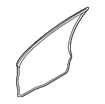 MR641964 - Body: Surround Weather-strip for Mitsubishi Image