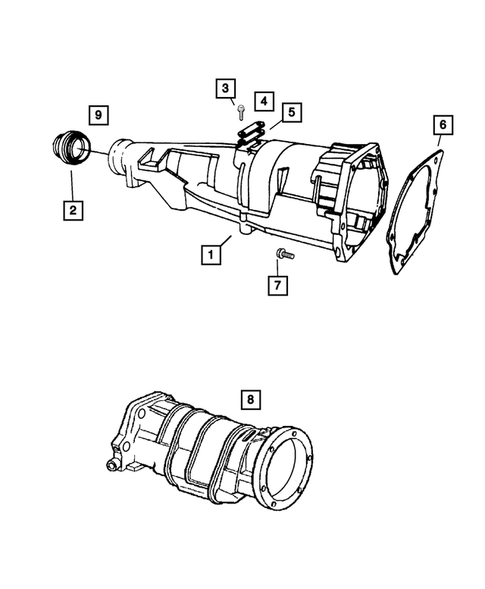 Case and Extension for 2002 Dodge Ram 3500 #7