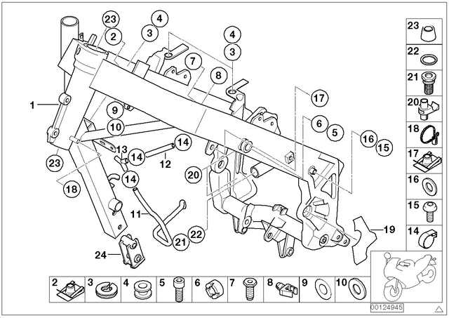 11437659944 - : Oil Strainer for BMW-Motorrad Image