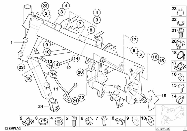 7119963421 - : Gasket F Oil Strainer - 28X33-Cu for BMW-Motorrad Image