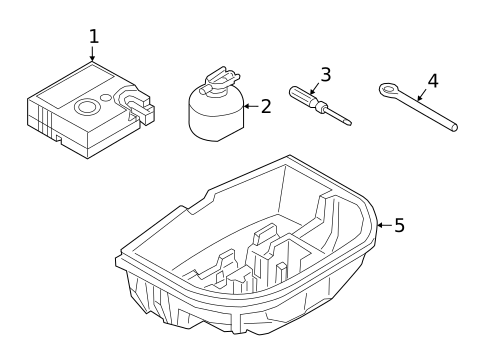 Jack & Components for 2023 Hyundai Kona Electric #0