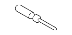 914611110 - Body: Screwdriver for Genesis: G70, G80, G90, GV80 | Hyundai: Elantra, Elantra Coupe, Elantra GT, Equus, Genesis, Ioniq, Ioniq 5, Kona, Kona Electric, Kona N, Palisade, Santa Fe, Sonata, Tucson Image