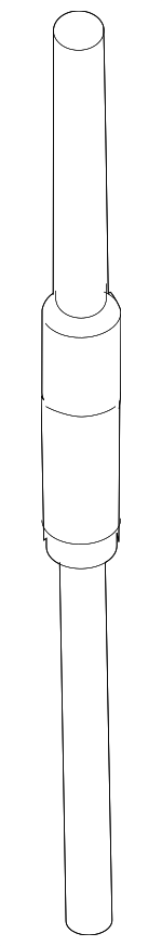 25758073 - Electrical: Antenna Mast for Cadillac: CTS, SRX, STS Image