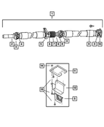 5013626AA - : Boot Clamp, Small for Dodge: Ram 1500 | Jeep: Liberty, Wrangler, Wrangler JK | Ram: 1500 Image