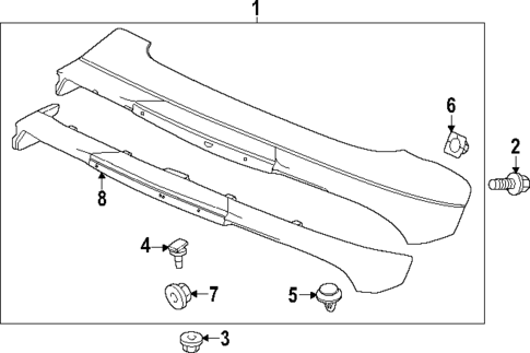 Spoiler for 2025 Honda CR-V #0