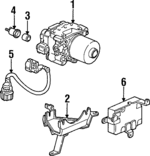 57110S30003RM - Electrical: Modulator for Honda: Prelude Image