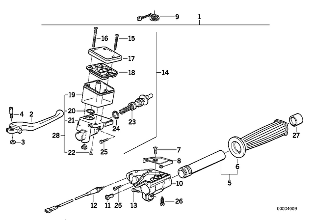 32721453164 - : Rubber Grip Right Round for BMW-Motorrad Image