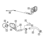 52110305AB - Fuel: Fuel Filler Hose for Mopar Image