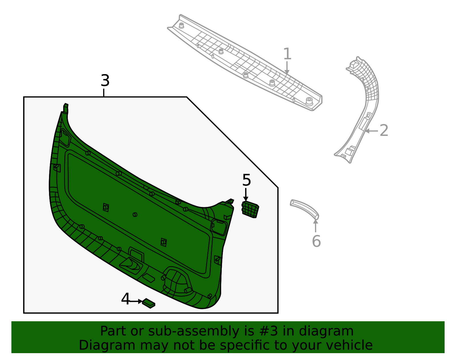 2022-2025 Kia Carnival Lower Trim Panel 81710-R0000OFB | TascaParts.com