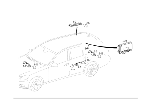 Keyless-Go for 2012 Mercedes-Benz E350 #0